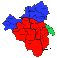 2011 results map