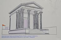 A Dionüszösz-templom rekonstrukciója