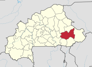 Location in Burkina Faso