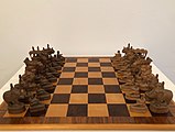 مجموعة الشطرنج الهندية العتيقة