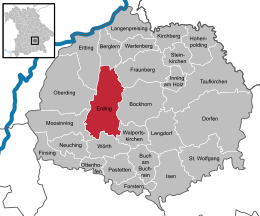 Erding – Mappa