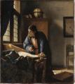 Der Geograf von Johannes Vermeer, 1669