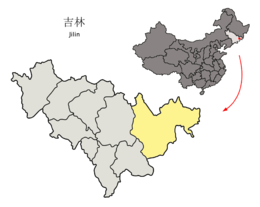 Prefettura autonoma coreana di Yanbian – Mappa