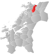 Høylandet within Trøndelag