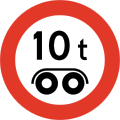 Bogie weight limit