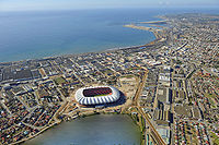 Nelson Mandela Bay Stadium.