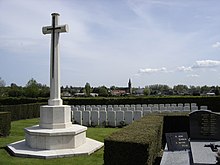 Le carré militaire du cimetière communal d'Ors