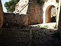 Castelo veneciano de "St.George" no sur de Argostoli.