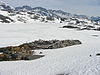 Ruine du Stone Crib sur la piste