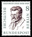 Briefmarke der Deutschen Bundespost Berlin (1958) aus der Serie Männer aus der Geschichte Berlins