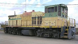 Mosaik 212, eine EMD MP15DC --Fort Meade, Florida.