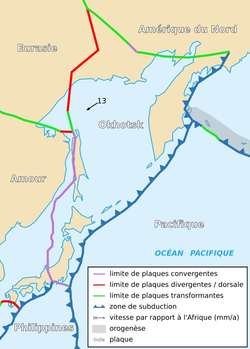 Image illustrative de l’article Plaque d'Okhotsk