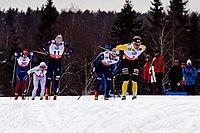 SM 2013 skidsprint herrar kvartsfinal 1 01.jpg