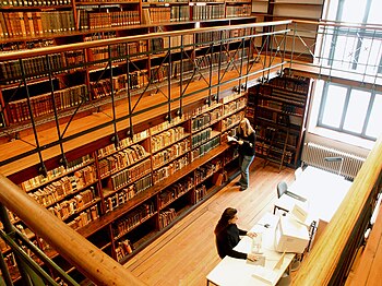 Biblioteca Estadual e Universitária da Baixa Saxônia. Gotinga, Alemanha.