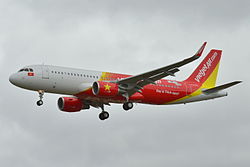 Airbus A320-200 der VietJet Air