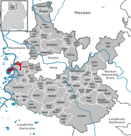 Brühl - Localizazion