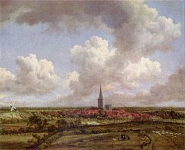 Gezicht op Ootmarsum van Jacob van Ruisdael