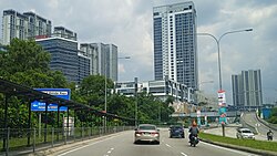 Lebuhraya Bukit Jalil in Bukit Jalil.