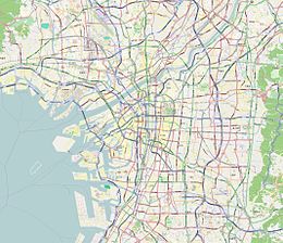 Mappa di localizzazione: Osaka
