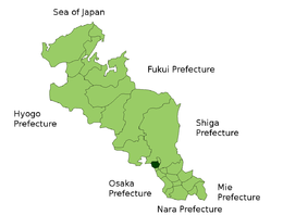 Nagaokakyō – Mappa