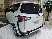 2018 Sienta G Cuero (NSP170G; facelift, Japan)