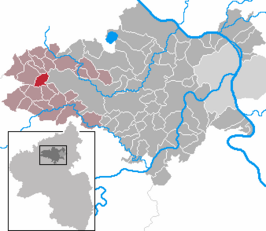 Kaart van Virneburg