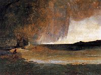 Die Bucht von Rapallo, 1829/30