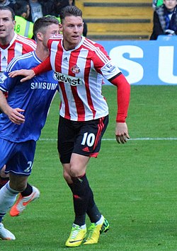 Wickham 2014-ben a Sunderland színeiben