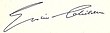 Signature de Erskine Childers