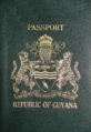 Guyana Passport (until 2007)