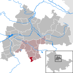 Kleinmölsen – Mappa