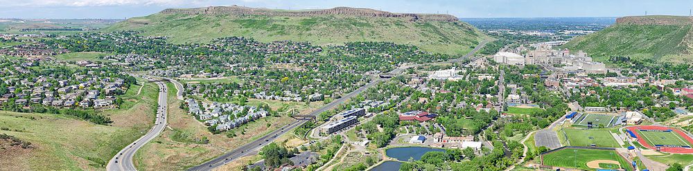 Panorama of Golden