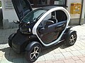 Twizy'nin soldan görünüşü. Baden otomobil fuarı, 2012-06-30.