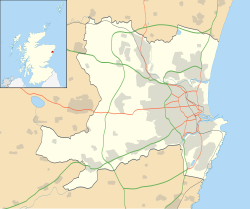 Castlehill Barracks is located in Aberdeen City council area