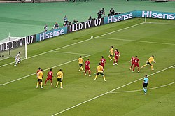 Матч между сборными Турции и Уэльса в рамках финальной стадии чемпионата Европы по футболу 2020. 16 июня 2021