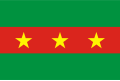 Drapeau des Ewe (Ghana, Togo et Bénin).