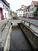 Kanalisierter Eckbach in Kleinkarlbach