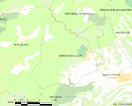 Babeau-Bouldoux - Localizazion