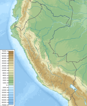 Ель-Місті El Misti. Карта розташування: Перу