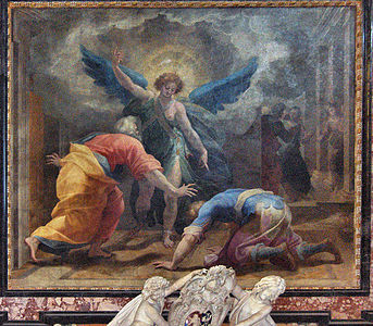 "Arcanjo Rafael e Tobias", em Sant'Andrea della Valle