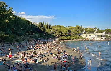 Bacvice Beach dake Croatia