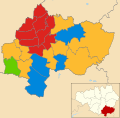 2011 results map