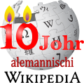[en→ha]Tenth anniversary of Alemannic Wikipedia (2013)