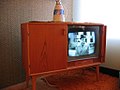 Image 13The 1950s was the beginning period of rapid television ownership. In their infancy, television screens existed in many forms, including round. (from 1950s)