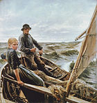 På havet, 1883