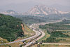 The Donghae Bukbu line as seen from the Reunification Observatory