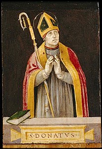 Filippino Lippi: Porträt des heiligen Donatus