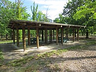 Picnic shelter at Yarramundi Reach