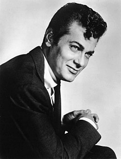 Tony Curtis vuonna 1958.