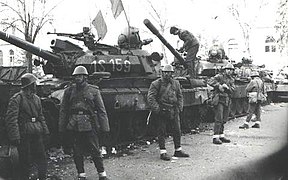 Armata română pe străzile orașului